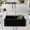 Blanco Ikon 30" Apron Single Bowl, Coal Black 402576 - alternate 4