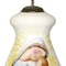 Homeroots Mother Mary with Baby Hand Painted Mouth Blown Glass Ornament 477535 - alternate 4