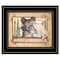 Homeroots Bear Necessities Getting Ready Black Framed Print Wall Art 405259 - alternate 1