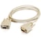 C2G MODEM CABLE - FEMALE LEFT GENDER - FEMALE RIGHT GENDER - DB9 RIGHT CONNECTOR - D 3044 - alternate 2