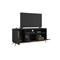 Homeroots Modern Black And Natural Long Door TV Stand 389029 - alternate 6
