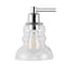 Jonathan Y Manhattan Vintage 6.5" 1-Light Metal/Glass Industrial Rustic LED Vanity, Chrome JYL3544B - alternate 9