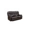 Homeroots 78in Brown Faux Leather Manual Reclining Love Seat With Storage 366322 - alternate 1