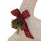 Sunjoy 2-Piece Christmas Lighted Lying Deer, 3D Tinsel Santa Lying Deer Outdoor Garden D116902100 - alternate 3