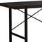 Homeroots 49" Dark Brown and Black Computer Desk 355719 - alternate 3