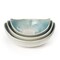 Homeroots Set of Three Blue And White Ceramic Decorative Bowl, 3PK 574071 - alternate 7