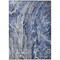 Homeroots 9' X 12' Denim Blue And Navy Blue Abstract Washable Indoor Outdoor Area Rug 577930 - alternate 8
