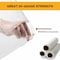 Edendirect Stretch Wrap, 5.5 in W x 1,500 ft. L, 80, White, Stretch Wrap ED-SF1500-1 - alternate 2