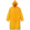 Diamondback Raincoat, L, Polyester/PVC, Yellow, Comfortable Corduroy Collar, Double Fly Snap Closure, Knee PY-800L - alternate 1
