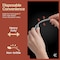 Bakkenmaster Disposable Cutlery Set Heavy-Duty BPA-Free Plastic Spoons, Reusable and Heat-Resistant, 100PK BK-100CS - alternate 7