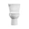 American Standard Complete Toilet, Round Front Bowl, 1.28 gpf Flush, 12 in Rough-In, 15 in H Rim, White 736DA101.020 - alternate 4