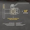 Everflow SWT Full Port Ball Valve with Cleanout and Flange, Brass 1" 895C001 - alternate 2