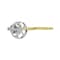 Kingston Brass Front Mount Toilet Tank Lever with Knurled Handle, Polished Chrome KTRKX1 - alternate 1