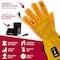 Actionheat 7V Rugged Leather Heated Work Gloves, Unisex, Yellow, M 810058850447 - alternate 5