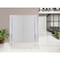 Vdomdoors Front Exterior Prehung Metal-Plastic Double Doors / MANUX 8111 White Silk / 2 Sidelites Exterior Wi MANUX8111DEXD-WS-LH-W16+72+16xH80 - alternate 3