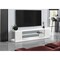 Monarch Specialties Tv Stand, 60 Inch, Console, Storage Shelves, Living Room, Bedroom, Laminate, Glossy White I 3535 - alternate 1