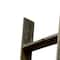 Homeroots 60" Gray Rustic Five Step Wood Ladder Shelf 380325 - alternate 3