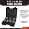 Performance Tool 7 pc. Wheel Bearing Socket Set, 1/2 in. Drive, Locknuts W89314 - alternate 2