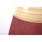 Uniquewise Set of 2 31.5 inch Tall Handcrafted Bamboo Floor Vase, Burgundy and Natural Finish QI003353R.L.2 - alternate 4