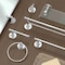 Gatco Cafe 24" Double Towel Bar, Chrome 4414 - alternate 2