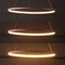 Jonathan Y Brice 23.75" Modern Contemporary Metal Round Dimmable Integrated LED Pendant, Matte Pink JYL7203B - alternate 5