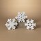 Gerson White Holiday Snowflakes Ornaments 2692400 - alternate 2