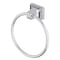 Oakbrook Collection Chrome Towel Ring Die Cast Zinc BH-OB30001CH - alternate 1