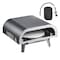 Vevor Outdoor Pizza Oven 12 in Propane Gas Oven Iron Spray Electric Rotation SRGP024R - alternate 1