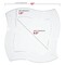 Smarty Had A Party 10" Clear Wave Plastic Dinner Plates (120 Plates), 120PK 7920-CASE - alternate 8