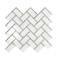 Apollo Tile 10x11 Thassos White, Bardiglio Nuvolato Marble Floor and Wall Mosaic Tile 3.68 sqft/case, 5PK APLDC88H02A - alternate 1
