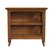 Homeroots 30" Brown Wood Two Tier Bookcase 389576 - alternate 1