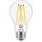 Signify Warm Glow 60W Equivalent Soft White A19 Medium Dimmable LED Light Bulb, 2PK 573477 - alternate 3