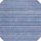 Homeroots 8' Denim Blue And Sky Blue Round Striped Washable Indoor Outdoor Area Rug 615346 - alternate 6