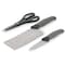 Oster Lindbergh 14 Piece Stainless Steel Cutlery Knife Set in Black with Cutting Board 137550.14 - alternate 5