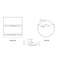 Century Components Magnetic Series Lazy Susan, 28 in. W MAG28FRPF - alternate 2