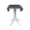 Whitewood Industries Extension Dining Tables, 45 in L, 38 in H, Parawood K05-42DPT-6B - alternate 7