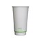 Kitch 24/7 Disposables White Compostable Smooth Insulated Paper Hot Cup, 20 Ounce, 500PK KC-SDC20W - alternate 3