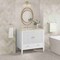 James Martin Vanities Myrrin 36" Vanity, Bright White, w/ 3 CM Tajnar Eclos Top 485-V36-BW-3TJR - alternate 9