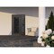 Vdomdoors Aluminum Door Iron 1655 Black Entry Steel Metal Classic Painted 50 x 80 (36+14 x 80)-Right Inswing IRON1655EXD-BLK-W36+14xH80-RH-I - alternate 3