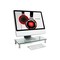 Monoprice Workstream by Multi Media Desktop Monitor Stand 22in x 9.5in 9434 - alternate 6
