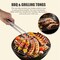 A2Z Scilab Culinary Tweezers, Blunt Serrated Jaws, 12 Inch Curved, Stainless Steel Tongs A2Z-ZR1037 - alternate 5