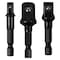 Performance Tool 3 Piece Power Drill Socket Adapter Set W1390 - alternate 1