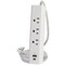 Powerzone SURGE STRIP A&C 300J WHITE 6FT ORPBSUFC413 - alternate 1