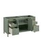 James Martin Vanities Vanity, without top, Smokey Celadon, 59.88 in W x 23.25 in D,  503-V60D-M-SC - alternate 5