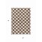 Homeroots 5' X 8' Brown And Ivory Polka Dot Washable Indoor Outdoor Area Rug 614882 - alternate 5