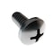 Zoro Select #10-32 x 1/2 in Phillips Pan Machine Screw, Plain 18-8 Stainless Steel, 25 PK 31-PP-10F-50 - alternate 2