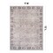 World Rug Gallery Gray Flatweave Rug - Washable Vintage Style, Neutral for Any Room 9 ft x 12 ft WR173GRAY9X12 - alternate 8