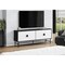 Monarch Specialties Tv Stand, 60 Inch, Console, Storage Cabinet, Living Room, Bedroom, Black And White Laminate I 2732 - alternate 1