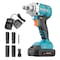 Wrightmaster 20V Brushless Cordless Impact Wrench with 1/2" Square Drive, 280 Ft-lbs Torque, 4 Modes & LED Light ZR-104SE - alternate 1
