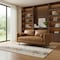 Homeroots 72" Brown Leather Sofa 640986 - alternate 3
